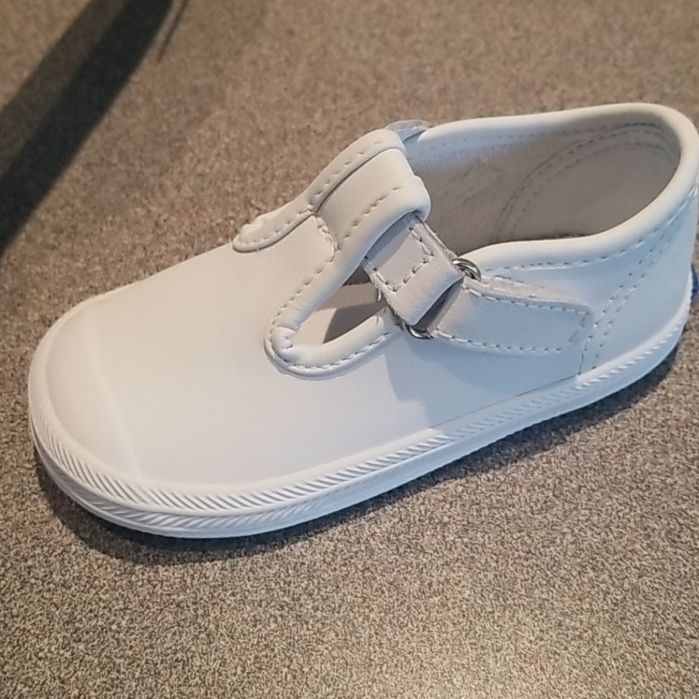 White Keds toddler girls